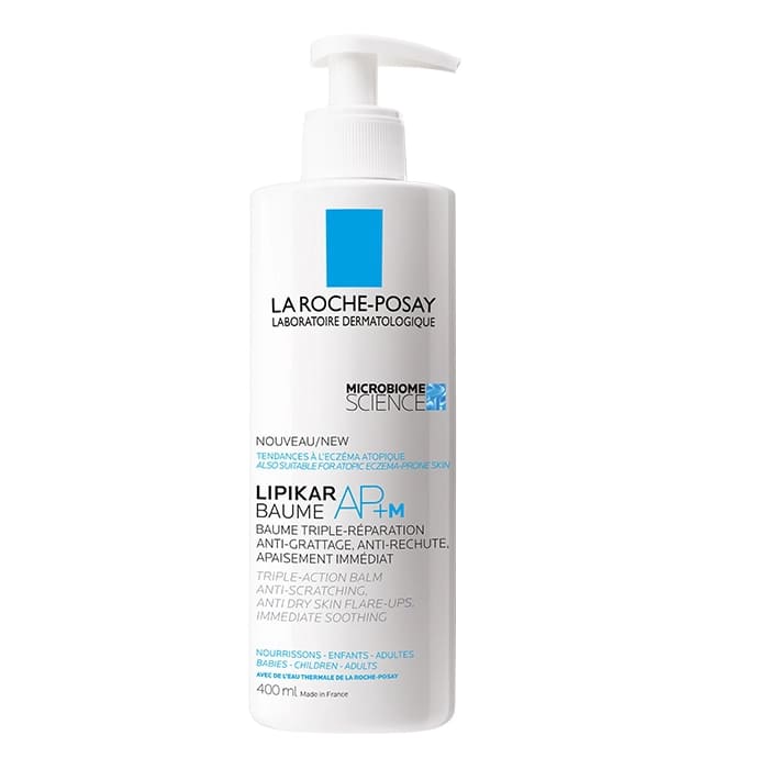 La Roche Posay Lipikar Fluid โลชั่นสำหรับผิวแห้ง ปราศจากการใช้น้ำหอมและสารก่อระคายเคืองผิว