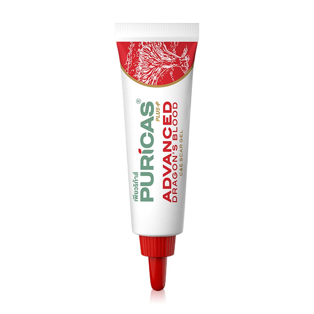 PURICAS Plus Advanced Dragon's Blood C&E Scar Gel ยาทาแผลเป็น ลดการอักเสบให้แผลดูอ่อนนุ่ม