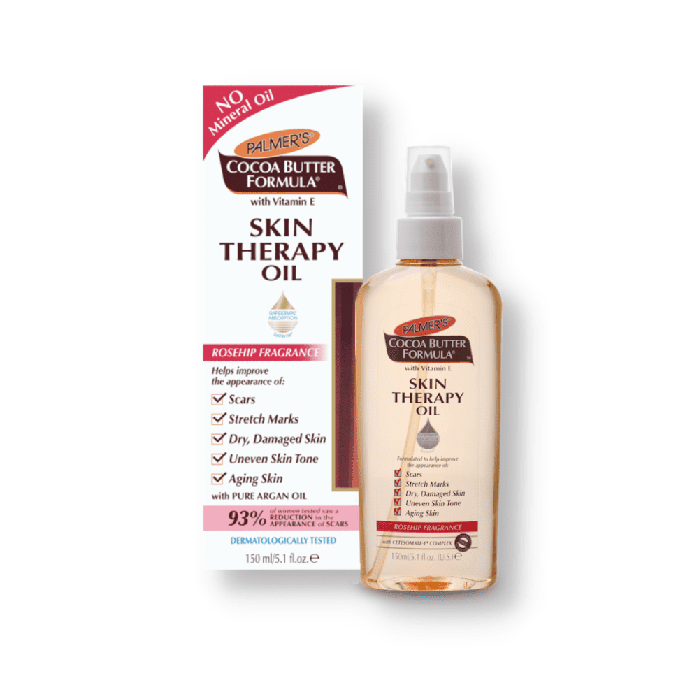 Palmer's Skin Therapy Oil โลชั่นสำหรับผิวแห้ง ฟื้นบำรุงผิวจากริ้วรอย ลดรอยแตกลายและอาการแผลเป็น