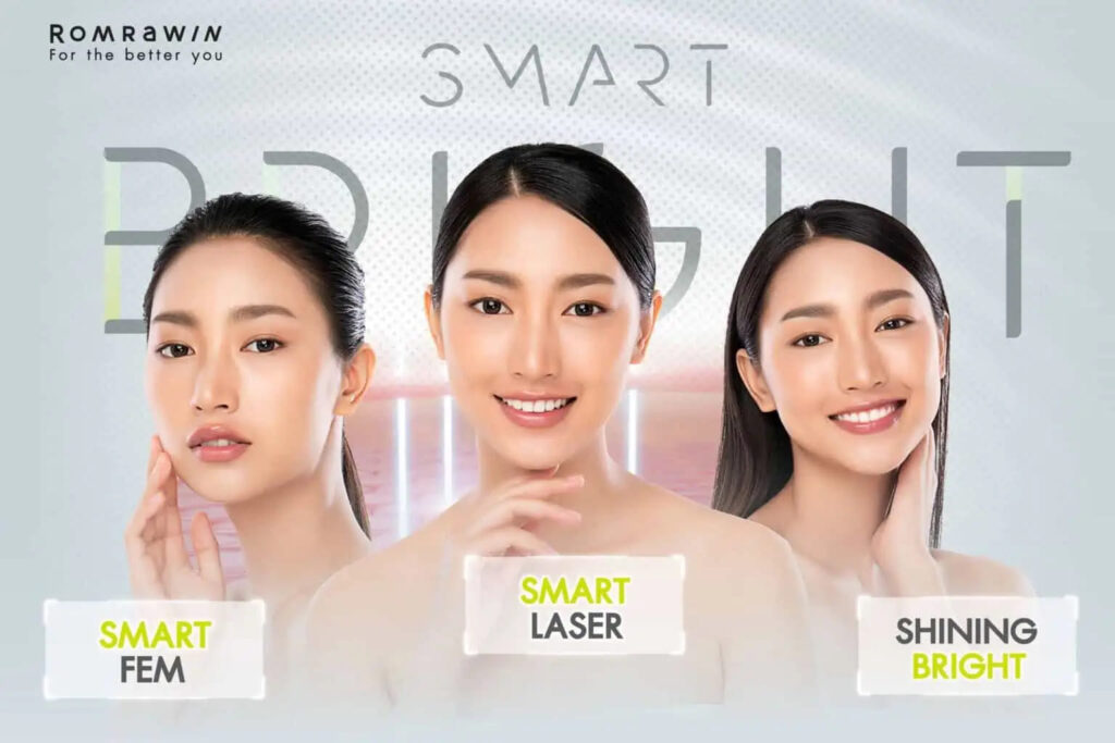 Romrawin Clinic คอร์สหน้าใส ราคาไม่แพง เปลี่ยนผิวคล้ำเสีย เพิ่มออร่าผิวให้เด่นชัด