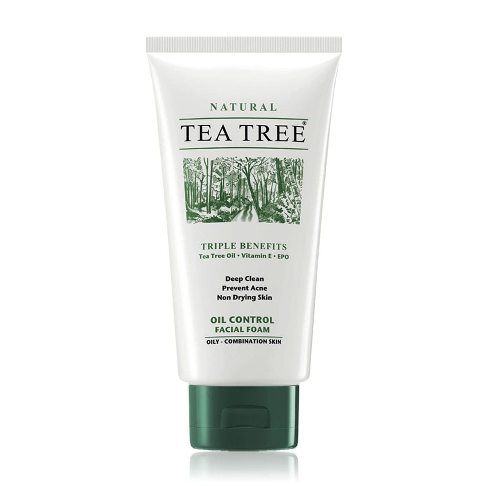 Tea Tree Foaming Cleanser โฟมล้างหน้า ผู้ชาย ยับยั้งการเกิดเชื้อราและแบคทีเรียสะสม
