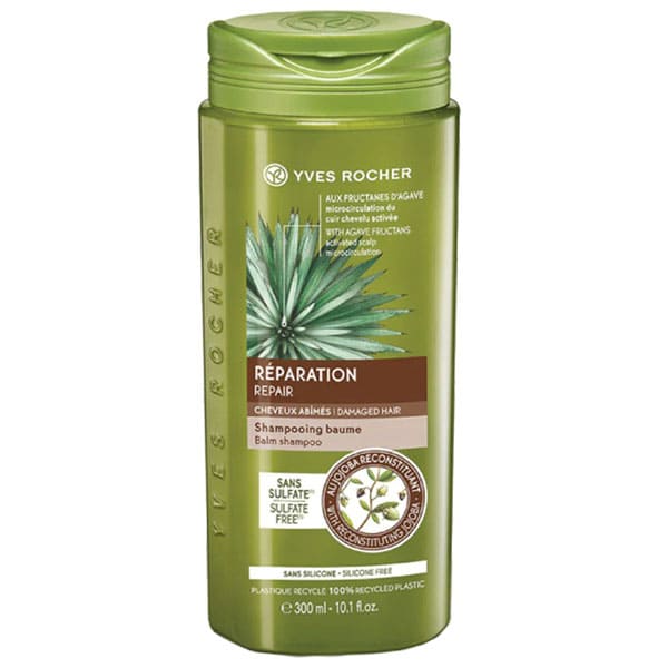 Yves Rocher Reparation Repair Shampoo ยาสระผม สูตรช่วยฟื้นบำรุง สุขภาพเส้นผมและหนังศีรษะ