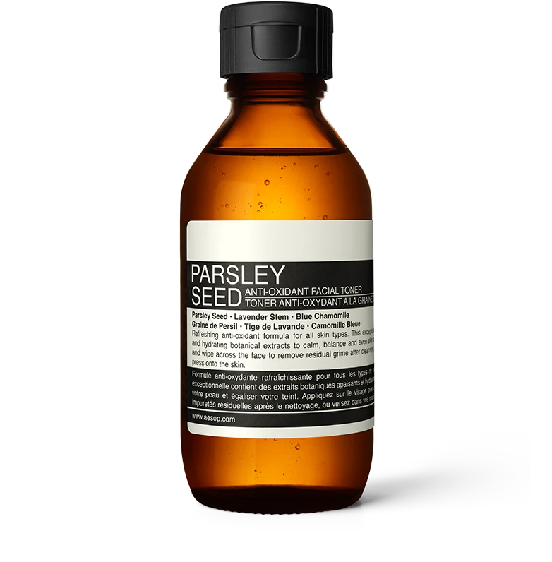 AESOP Parsley Seed Anti-Oxidant Facial Toner โทนเนอร์สำหรับผู้ชาย ส่วนผสมสารสกัดจากสมุนไพรธรรมชาติ