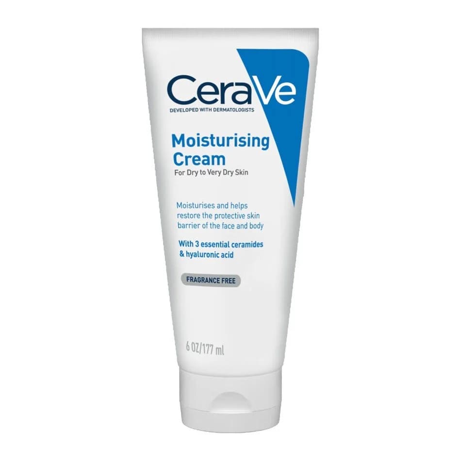 CeraVe Moisturising Cream โลชั่นสำหรับผู้ชาย แก้ปัญหาผิวแห้งเสียด้วยสารสกัดเซราไมด์ 3 ชนิด