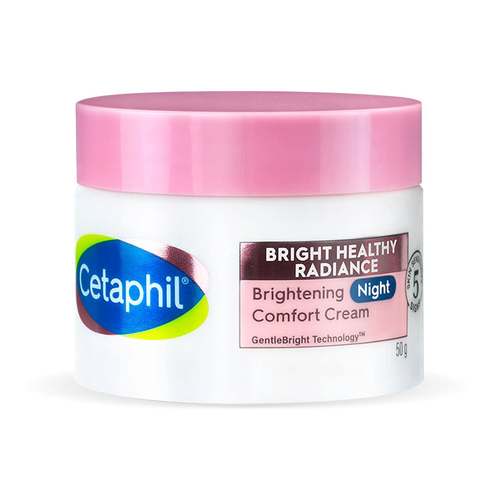 Cetaphil Bright Healthy Radiance Brightening Night Cream ไนท์ครีมสำหรับผู้ชาย การผลิตด้วยเทคโนโลยี Gentle Bright Technology