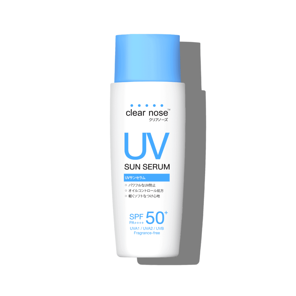 Clear Nose UV Sun Serum ครีมกันแดด สัมผัสประสบการณ์ผิวดูอ่อนโยน ผิวแพ้ง่ายใช้ได้ดี
