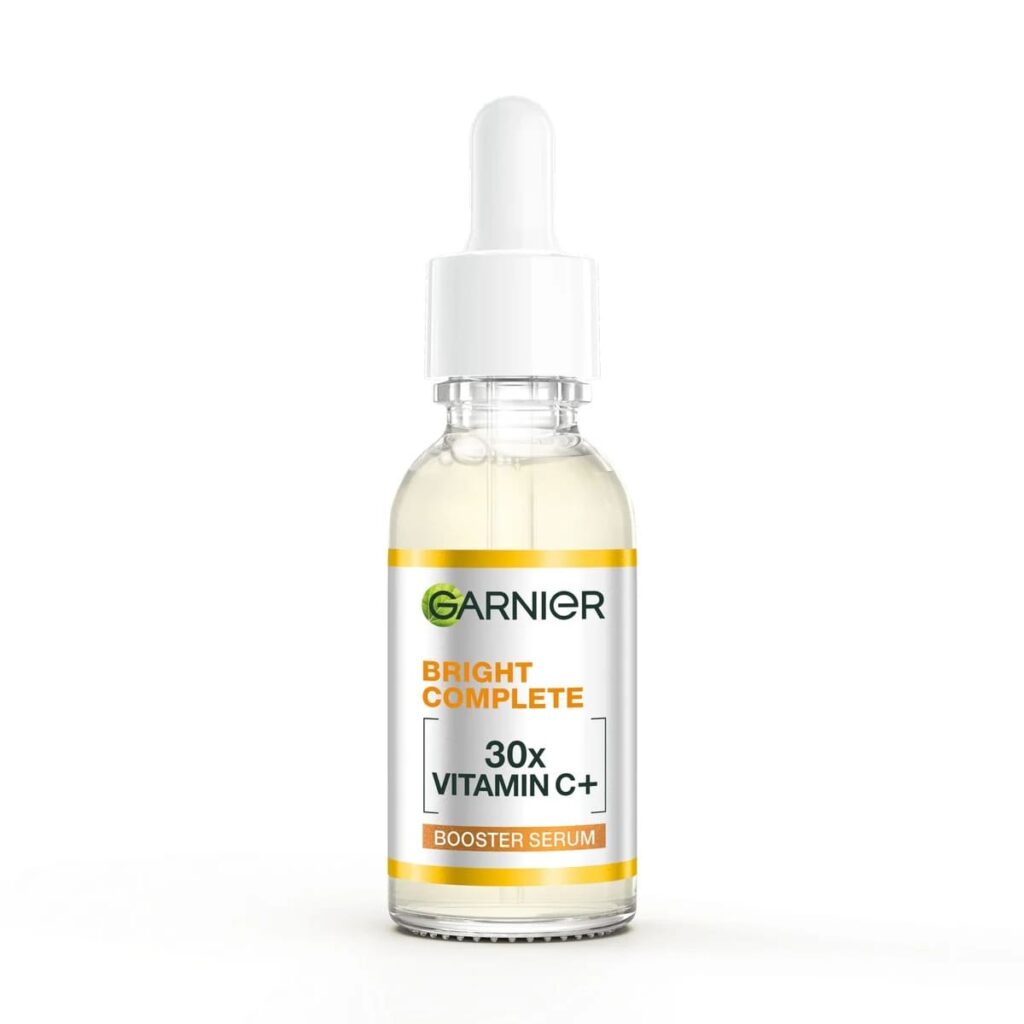 GARNIER LIGHT Complete Booster Serum เซรั่มลดรอยสิว ส่วนผสมจากวิตามิน C 30 เท่า