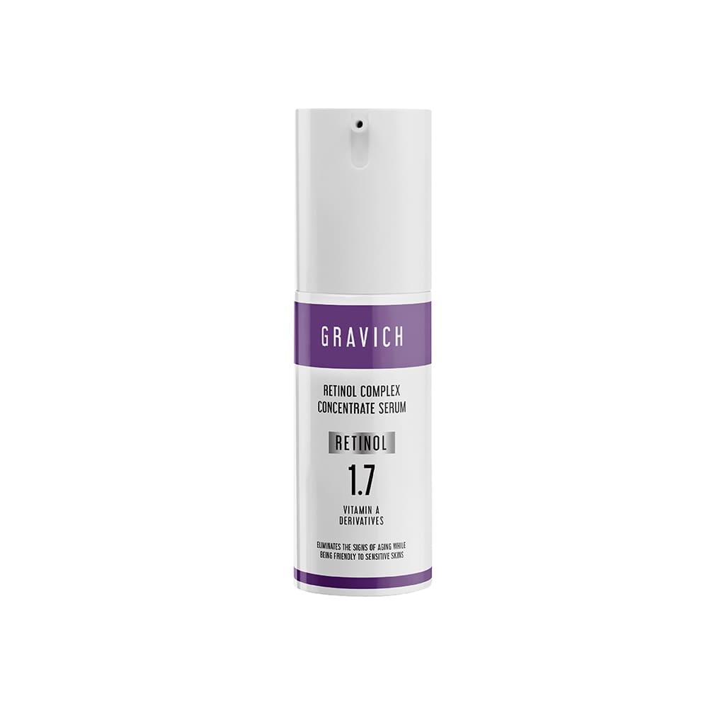 Gravich Retinol Complex Concentrate Serum เซรั่มลดรอยสิว ลบริ้วรอยสิว ซึมเข้าผิวง่าย กักเก็บความชื้นมากกว่าเดิ