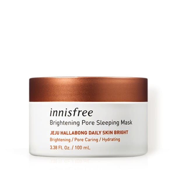 Innisfree Brightening pore Sleeping Mask ปรับสมดุลสีผิวดูสม่ำเสมอ ขาวผ่องใสในวันถัดไป