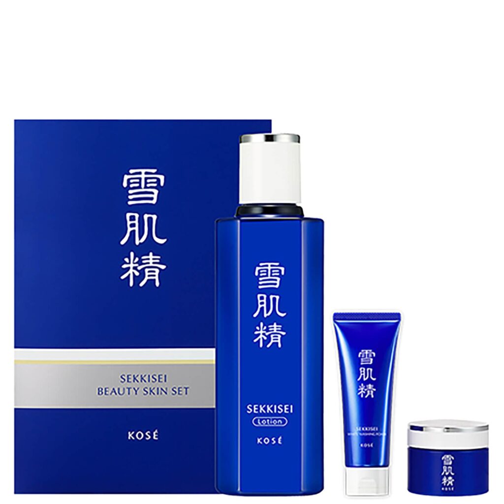 KOSE Sekkisei Basic Kit ครีมบำรุงผิวหน้า คุ้มค่าทุกสัมผัสผิวเนียนกระชับ ขาวใสเปล่งปลั่งขึ้น