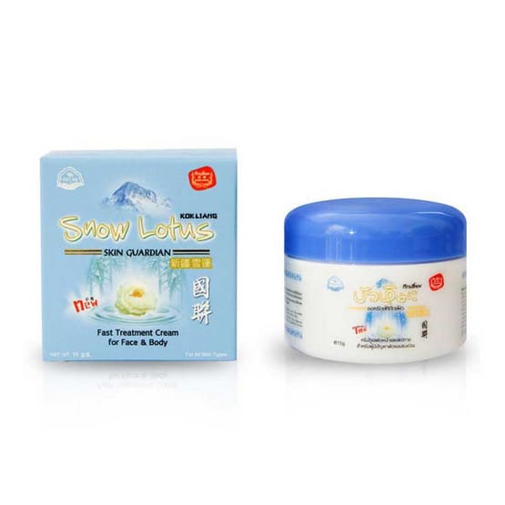 Kokliang Snow Lotus Skin Guardian ครีมบัวหิมะ ลดสิวยุบไว บำรุงผิวหน้านุ่มเนียนตลอดวัน