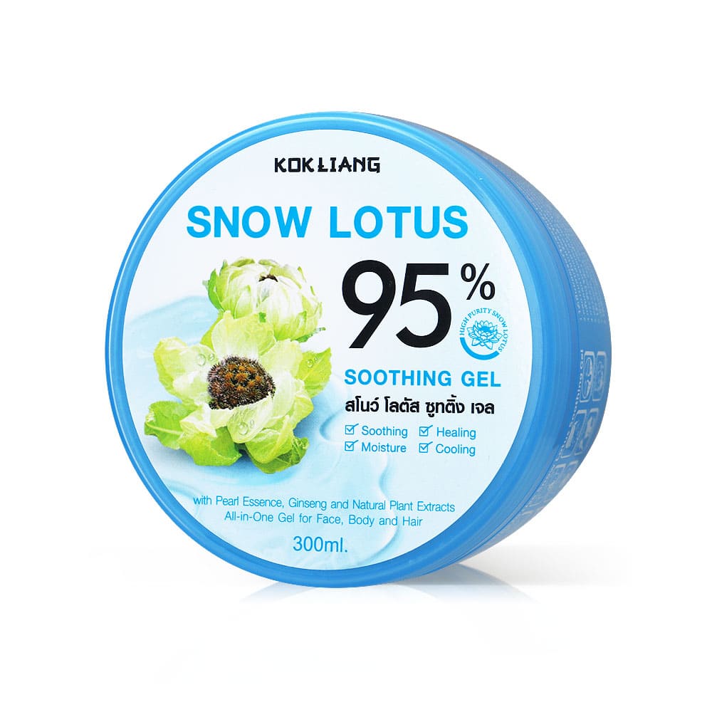 Kokliang Snow Lotus Soothing Gel ครีมบัวหิมะ สมานริ้วรอยผิว ลดผิวแสบร้อนให้เนียนนุ่มตลอดเวลา
