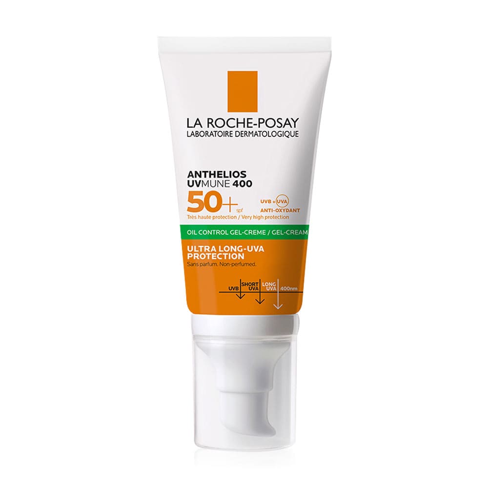 La Roche Posay Anthelios UV Mune 400 Oil Control Gel Cream ครีมกันแดด ลดสิว ฝ้า และควบคุมความมัน