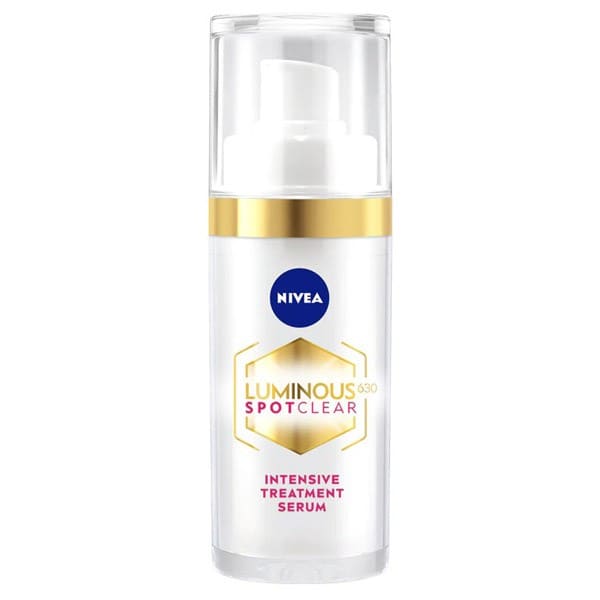 NIVEA Luminous 630 Spotclear Intensive Treatment Serum ครีมทาฝ้า สูตรแก้ปัญหาริ้วรอยและจุดดำจากฝ้าเด่นชัด