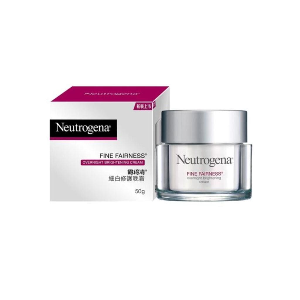 Neutrogena Fine Fairness Overnight Brightening Cream ครีมหน้าขาว แก้ผิวคล้ำตรงจุด