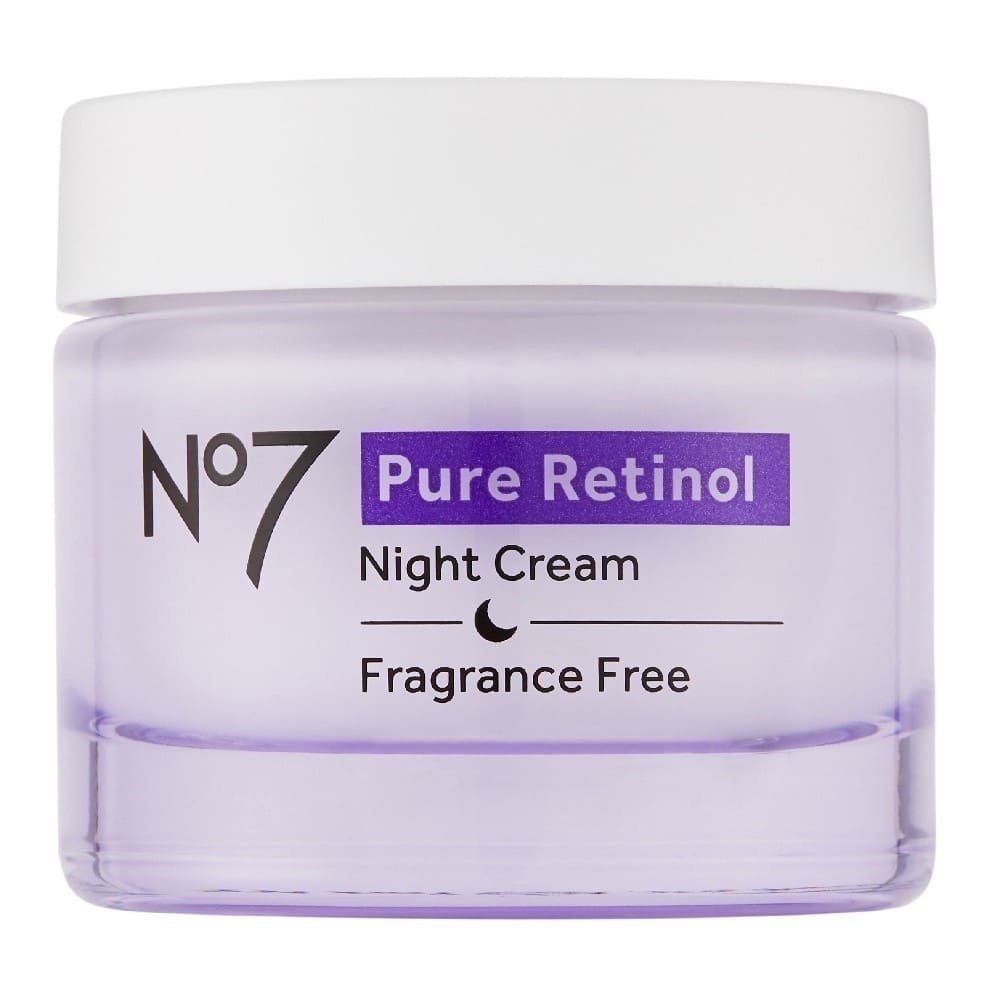 No7 Pure Retinol Night Repair Cream ไนท์ครีมสำหรับผู้หญิง ลดปัญหาริ้วรอยผิวโดยเฉพาะผิวใต้ตา