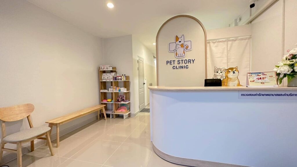 Pet Story Clinic คลินิกตรวจสุขภาพแมว บริการทำหมัน พร้อมการเช็คสภาพแมวทุกอาการ