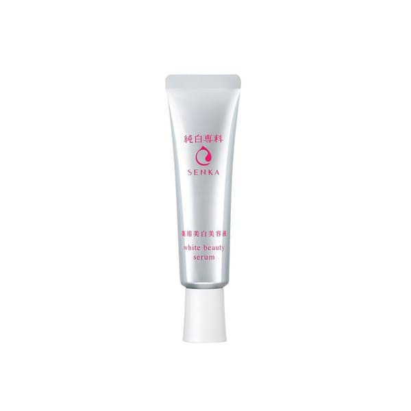 SENKA White Beauty Serum เซรั่มลดรอยสิว ลดความแห้งกร้านผิว ลดสิวด้วยสารสกัดธรรมชาติ