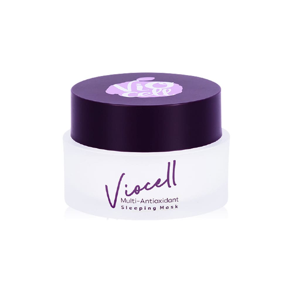 Viocell Intensive Sleeping Mask ครีมบำรุงผิวหน้า คัดสรรวัตถุดิบจากผักและผลไม้สีม่วง 9 ชนิด
