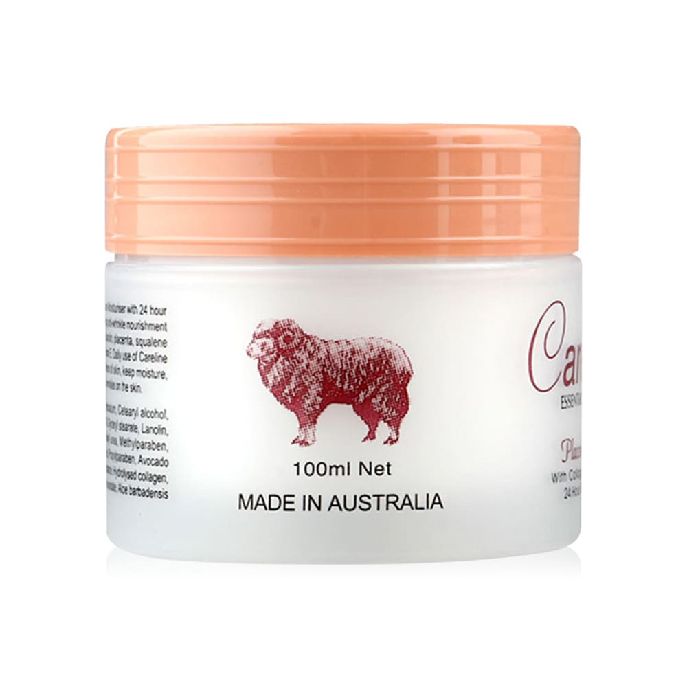 Careline Placenta Cream with Collagen & Vitamin E ครีมคอลลาเจน ป้องกันการเกิดริ้วรอย ลดรอยเหี่ยวย่น