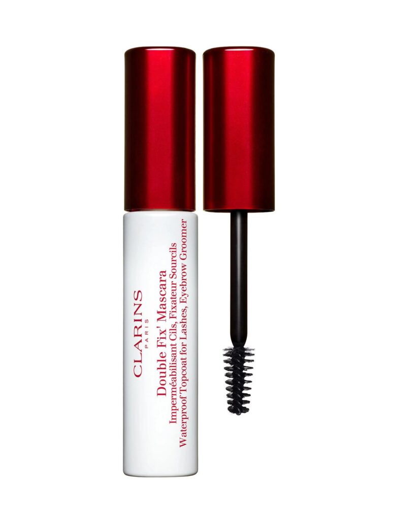 Clarins - Double Fix Mascara มาสคาร่าใส กันน้ำ ลดการเปรอะเปรื้อน