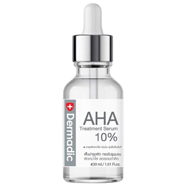 DERMADIC AHA Treatment Serum เซรั่มผลัดเซลล์ผิว เติมบำรุงผิวได้ทั้งกลางวันและกลางคืน
