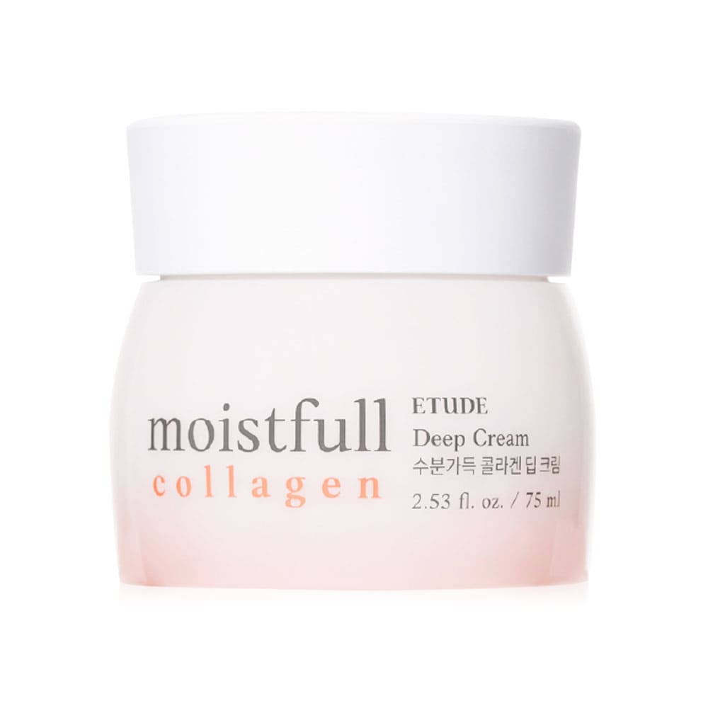 ETUDE Moistfull Collagen Deep Cream ครีมคอลลาเจน สูตรอ่อนโยนต่อผิวเปลี่ยนหน้าหมองให้ผ่องใสเด่นชัด