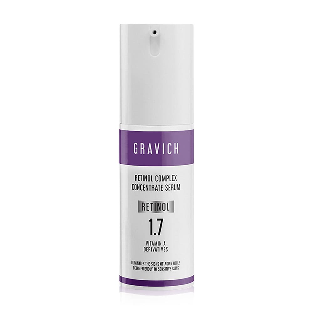 Gravich Retinol Complex Concentrate Serum เซรั่มลดรอยสิว เนื้อสัมผัสเข้มข้น ซึมซับได้เร็ว