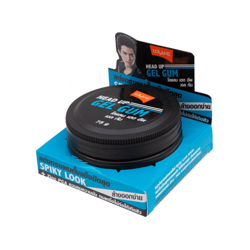 LOLANE Head Up Gel Gum เจลใส่ผมชาย สูตรเพิ่มความแข็งเป็นพิเศษ พร้อมคุมมันบนเส้นผม