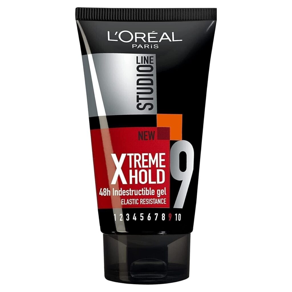 L'oreal Studio Black Level 9 Extreme Gel เจลใส่ผมชาย จัดทรงง่ายอยู่ได้นานถึง 24 ชั่วโมง