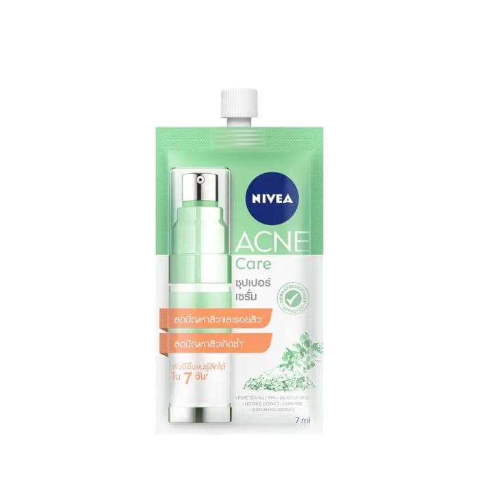 Nivea Acne Care Super Serum เซรั่มลดรอยสิว สูตรอ่อนโยนใช้ง่ายไม่ทิ้งรอยสิวตกค้างเอาไว้