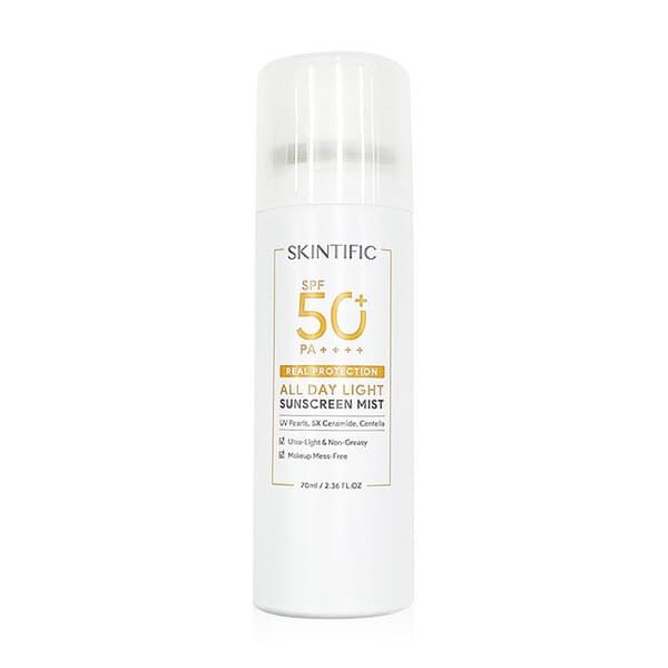 SKINTIFIC All Day Light Sunscreen Mist SPF 50+ PA++++ สเปรย์กันแดด การคิดค้นของตัวสเปรย์แบบไมโครแคปซูล