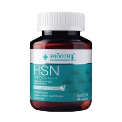 Smooth Life 3in1 HSN Vitamin วิตามินบำรุงผม ลดการเกิดของฮอร์โมนกระตุ้นให้เส้นผมขาดร่วงน้อยลง