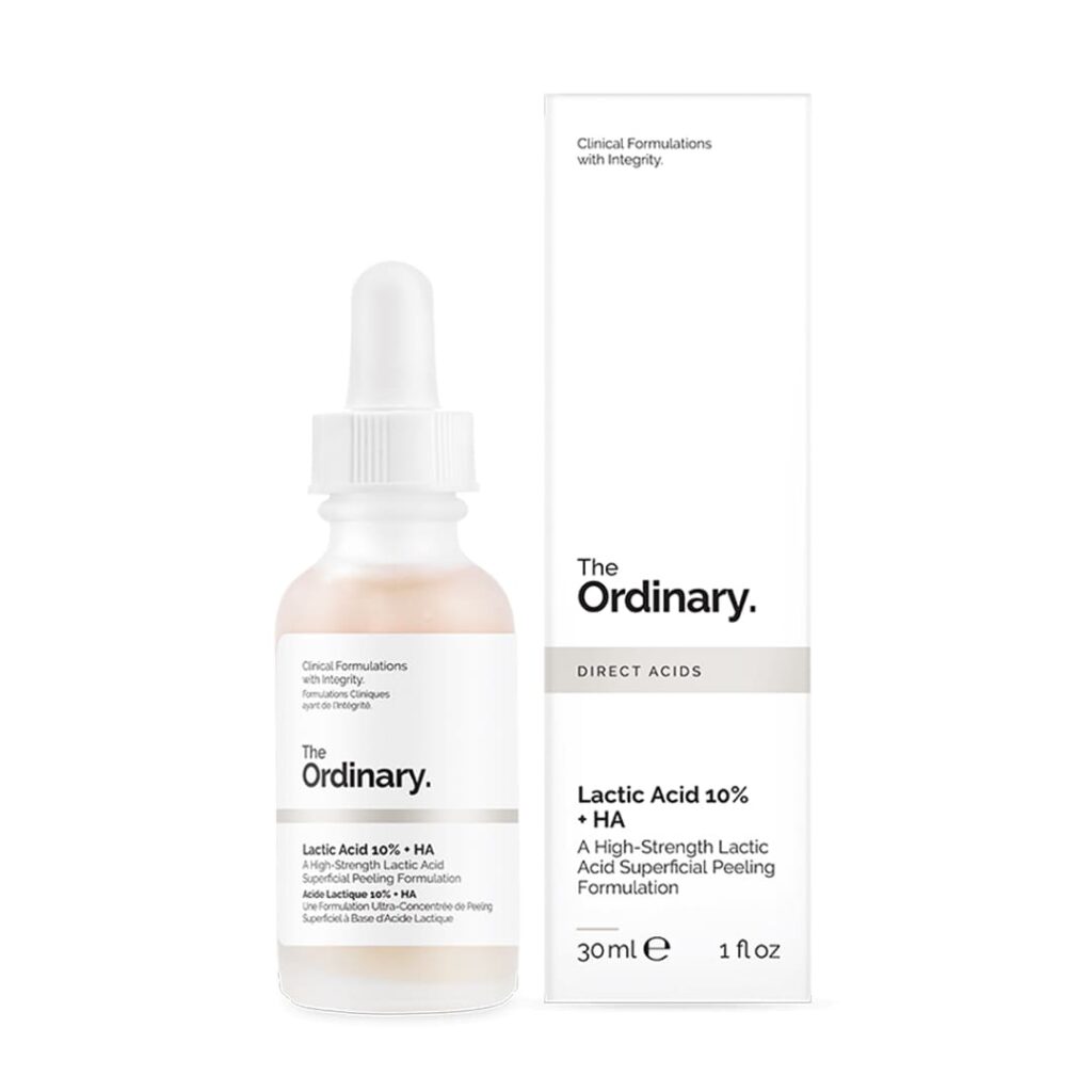 The Ordinary Lactic Acid 10 + HA AHA เซรั่มผลัดเซลล์ผิว เปลี่ยนผิวให้ดูเรียบเนียนธรรมชาติ