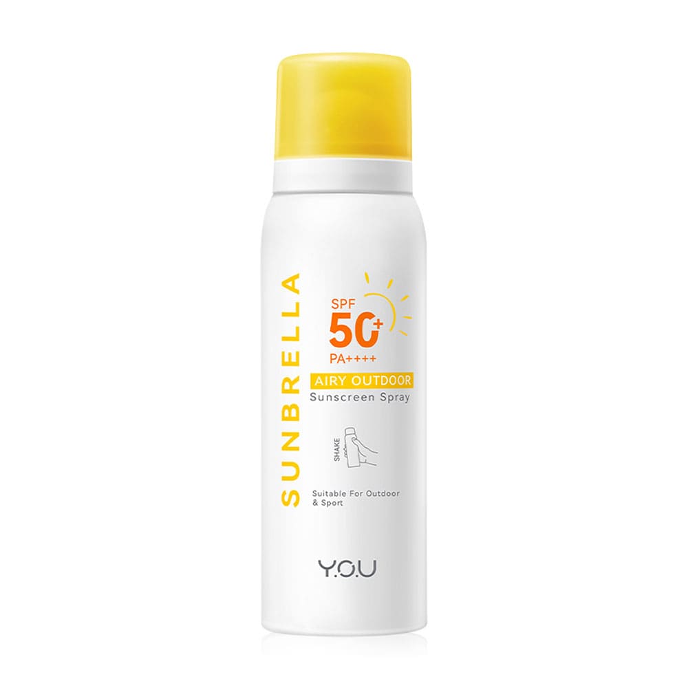YOU SUNBRELLA Airy Outdoor Sunscreen Spray SPF 50+ PA ++++ สเปรย์กันแดด พร้อมสูตรส่วนผสมบำรุงผิว