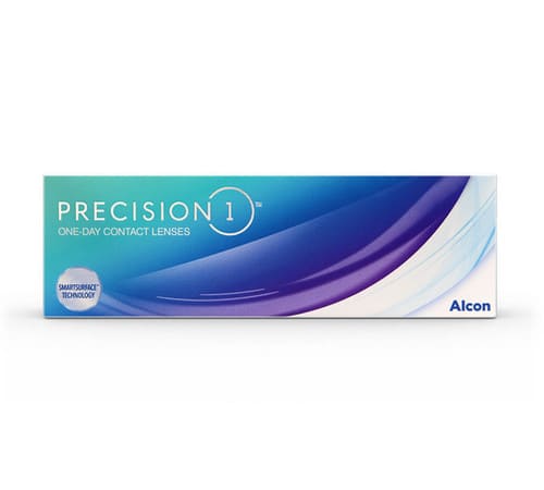 Alcon Precision1 Contact Lens คอนแทคเลนส์รายวัน การออกทั้งแบบนิ่ม หนา บางเข้ากับดวงตาไม่หลุดระหว่างทำก
