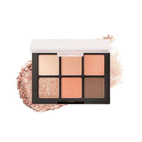 Dinto Blur Finish Shadow อายแชโดว์ โทนสีเนเชอรัล เม็ดสีแน่นอยู่ได้นาน