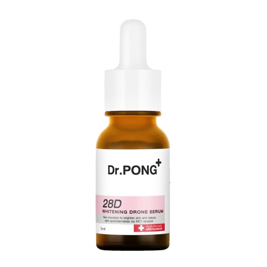 Dr.PONG 28D Whitening Drone Serum ไนอาซินาไมด์ ลดเรือนผิวหมองคล้ำ ฟื้นบำรุงผิวอย่างมีประสิทธิภาพ