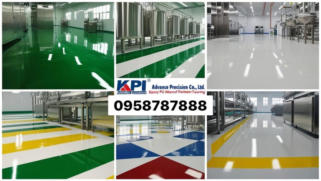 KPI Advance Precision ร้านติดตั้งพื้นอีพ็อกซี่ ป้องกันการรั่วซึม ขัดพื้นดูแลครอบคลุมทุกลักษณะพื้
