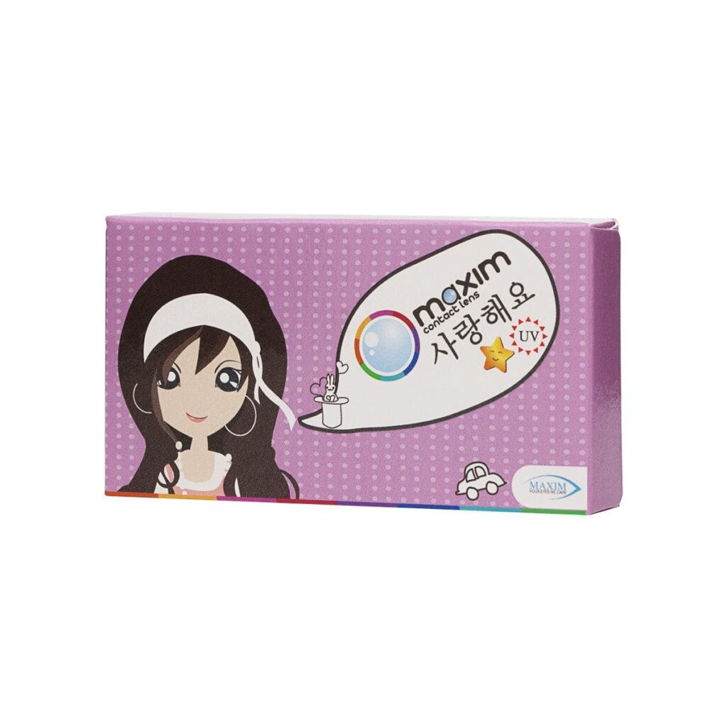 Maxim Colors Blink สี Natural Brown คอนแทคเลนส์แบบสี เพิ่มมิติความคมให้ดวงตาเด่นชัด