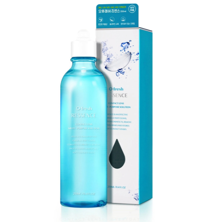 O-Fresh Ressence by Olens น้ำยาล้างคอนแทคเลนส์ ลดความเสี่ยงการติดเชื้อผ่านดวงตา