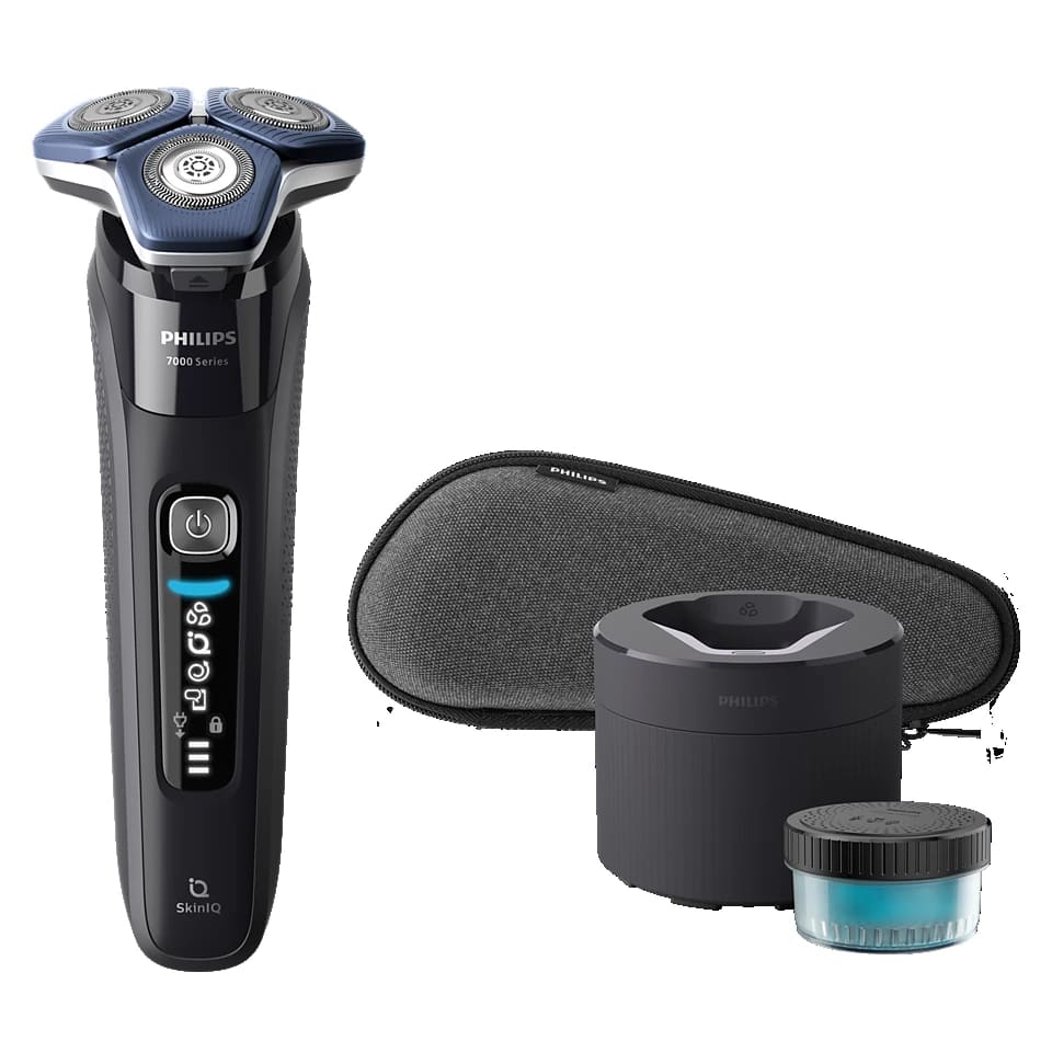 Philips Shaver รุ่น Series 7000 S7886-50 เครื่องโกนหนวดไฟฟ้า ตัวเครื่องมาพร้อมระบบชาร์จด่วน 5 นาทีใช้ได้ 1 คร