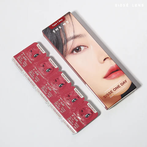 SISSE ONE DAY รุ่น Mini JeJe Bronze คอนแทคเลนส์สีน้ำตาล การผลิตด้วยเทคโนโลยี O2 Air Lens