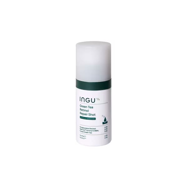 INGU Green Tea Retinol Repair Shot สกินแคร์เรตินอล ลดผิวคล้ำ ริ้วรอยผิวให้น้อยลง