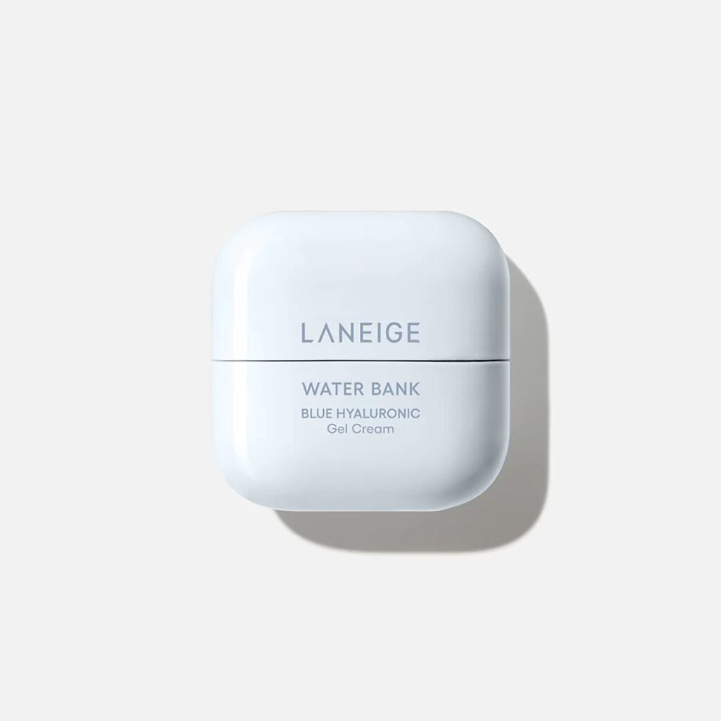 LANEIGE WATER BANK BLUE HYALURONIC Gel Cream มอยส์เจอไรเซอร์เคาน์เตอร์แบรนด์ เสริมสมดุลน้ำมันใต้ผิวให้พอดี
