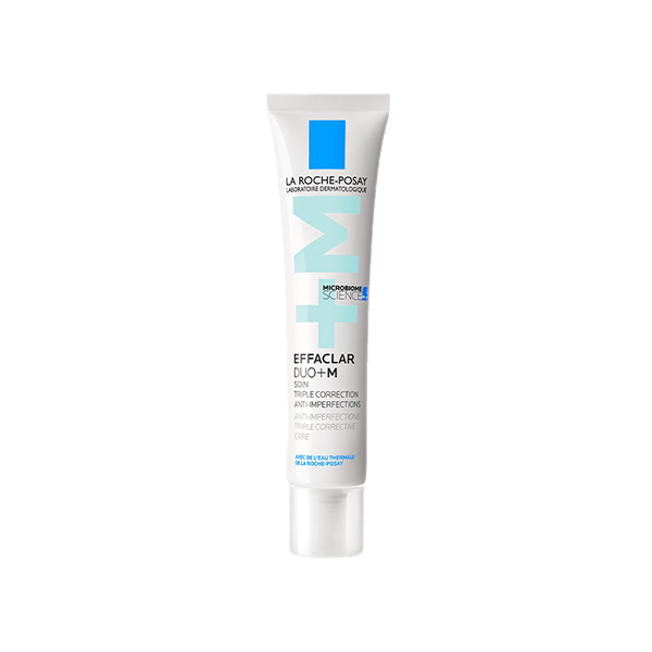 La Roche-Posay Effaclar DUO+M มอยส์เจอไรเซอร์เคาน์เตอร์แบรนด์ สูตรเนื้อครีมเข้มข้น ลดการเกิดสิว