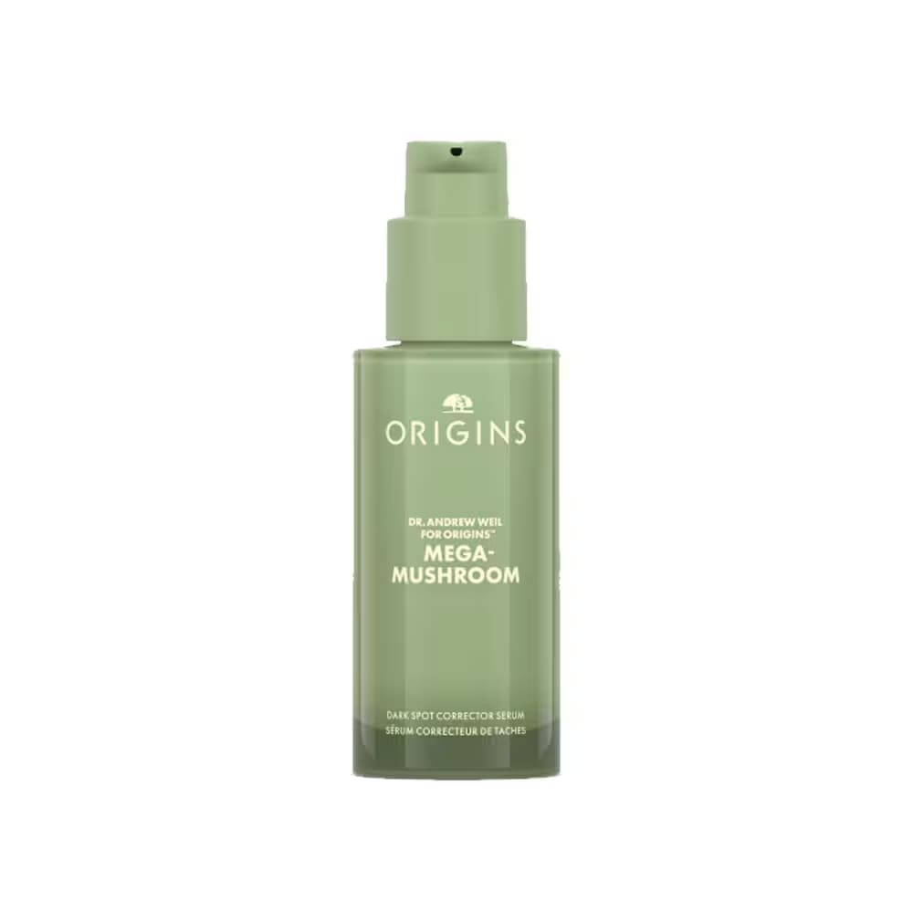 ORIGINS DR.Andrew Weil For Origins™ Mega-Mushroom Dark Spot Corrector Serum สกินแคร์เคาน์เตอร์แบรนด์ สูตรผสมผสานสารสกัดจากเห็ด