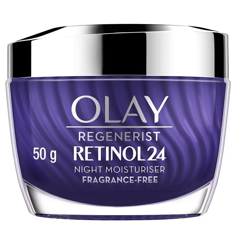 Olay Regenerist Retinol24 Night Moisturizer สกินแคร์เรตินอล ลดกระชับรูขุมขนเนียนเล็กลง