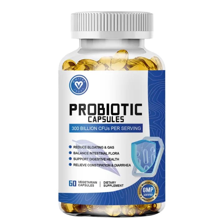 Omilay Probiotic Supplement Capsules โพรไบโอติก ปรับสมดุลลำไส้ ช่วยขับถ่ายของเสียได้เป็นธรรมชาติ