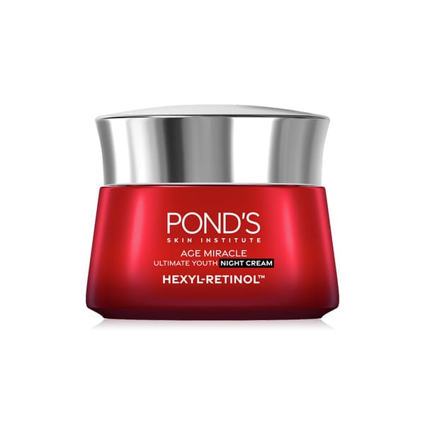 Pond’S Age Miracle Ultimate Youth Night Cream Hexyl-Retinol สกินแคร์เรตินอล ทาเห็นผลได้ใน 7 วัน